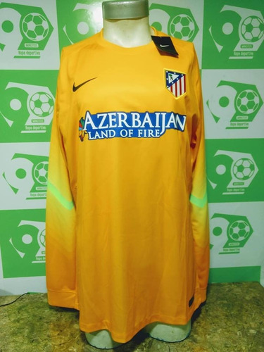 Camiseta Arquero Atlético Madrid 2014-2015 Amarilla Nike Nue