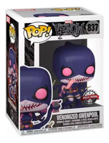 Funko Pop! Venomized Gwenpool Venom Marvel 837 S. E. /r