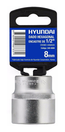 Dado Hexagonal Hyundai  8 Mm/ 10mm