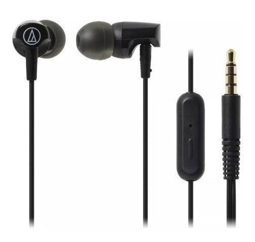 Audio Technica Ath Clr100is Auricular In Ear Negro Microfono