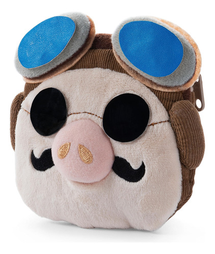 Monedero De Peluche Gund Studio Ghibli Porco Rosso Para Niño