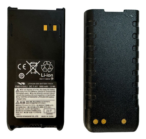Bateria Original Fnb 105li Radio Vertex Standard Hx280 Hx380