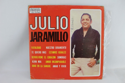 D2825 Julio Jaramillo -- Julio Jaramillo Lp