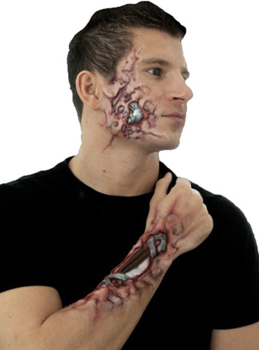Imagem 10 de 10 de Latex Liquido Para Maquiagem De Terror 100 Ml