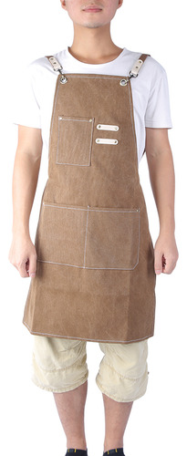 Delantal Impermeable De Lona Gruesa Para Cocina Y
