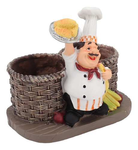 Soporte Decorativo De Resina Sintética Para Estatuas De Chef