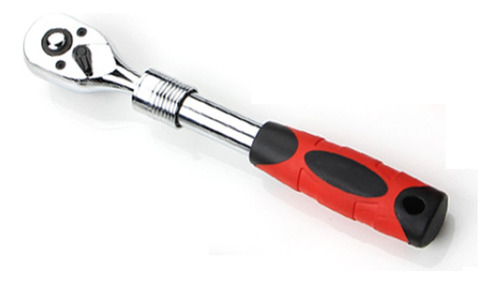 72 Teeth Adjustable Ratchet Wrench, 1/4 D Extendable