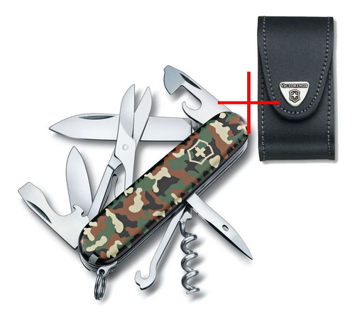 Cortaplumas Victorinox Climber Suiza 14 Usos Camo + Funda