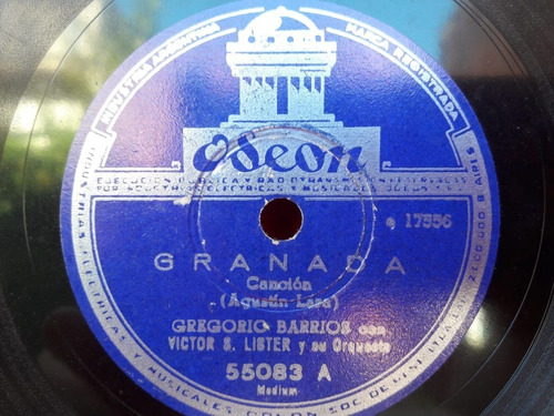 5 Discos De Pasta- Gregorio Barrios (Usado)