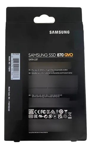 Ssd Samsung 8tb 2,5 Sataiii 870 Qvo Mz-77q8t0b/am @ Ssd Samsung 8tb 2,5 Sataiii 870 Qvo Mz-77q8t0b/am @