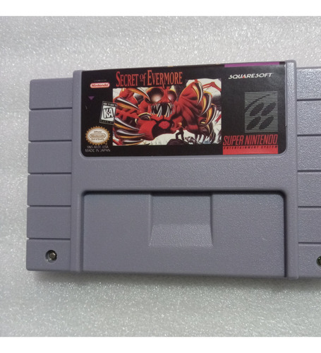 Secret Of Evermore Snes Super Nintendo Juego Fisico Clasico