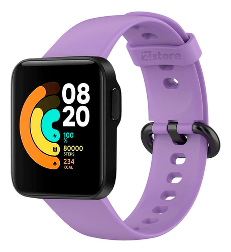 Correa Compatible Con Xiaomi Mi Watch Lite Lila