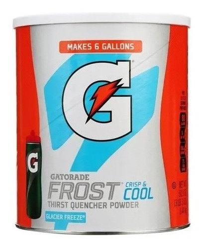 Gatorade Bebida Deportiva En Polvo 1.44kg Glacier Freeze