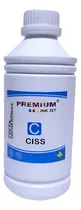 Comprar Tinta 1 Litro Premium Ciss Cian Compatible Hp Canon Epson