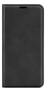 Funda Case Para Xiaomi Redmi 10c Flip Cover Negro Antishock