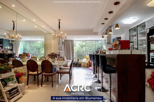 Imagem 4 de 24 de Acrc Imóveis - Apartamento Semimobiliado Com Piscina E Academia Para Venda No Bairro Centro - Ap04305 - 69334994