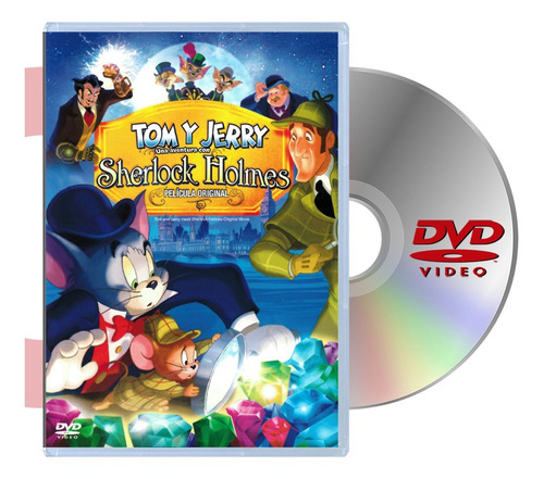 Dvd Tom Y Jerry Una Aventura Con Sherlock Holmes