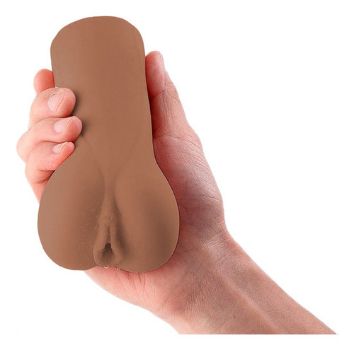 Masturbador masculino, chupada, vagina, vagina, masturbación con la mano, excita, color marrón