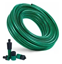 Comprar Manguera Jardín Reforzada 30 Metros 3 4 Pulgadas + Acoples Manguera De Riego Para Jardín Manguera Jardín Reforzada Qatarshop Mangueras De Agua Para Jardín Manguera Para Jardín Riego 30 Metros.