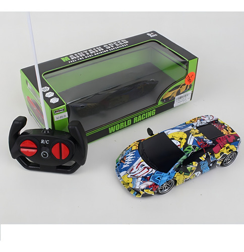 Auto Radio Control Escala 1:20 (4ch) 1676823 Color Graffiti Personaje Graffiti