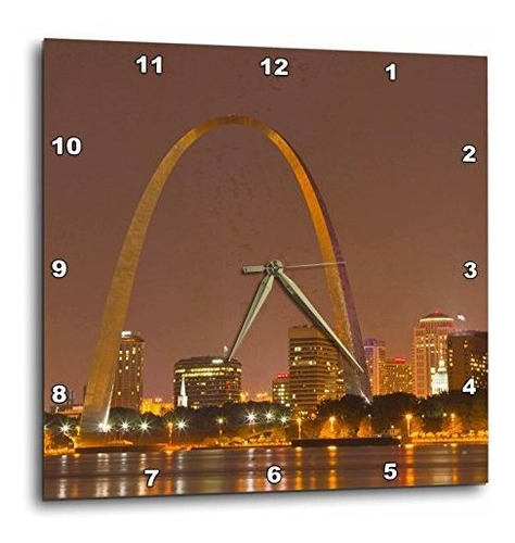 Reloj De Pared - 3drose Dpp 91510 1 Gateway Arch, St Louis, 