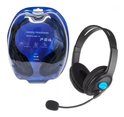 Auriculares para play online 4 con micrófono