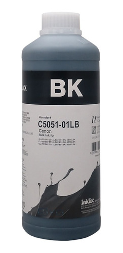 250ml Tinta Inktec C5051 Base Agua Dye Cmyk Compatible Canon