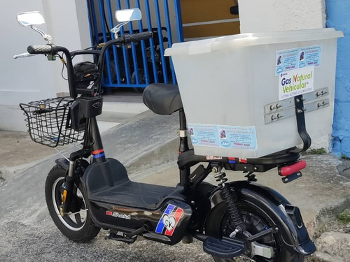 Imagen 1 de 7 de Bicicleta Moto Electrica 48v Bicimoto Optimo Estado A1