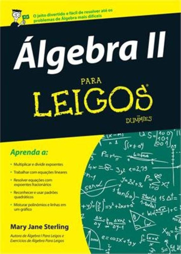 Livro Álgebra Ii Para Leigos