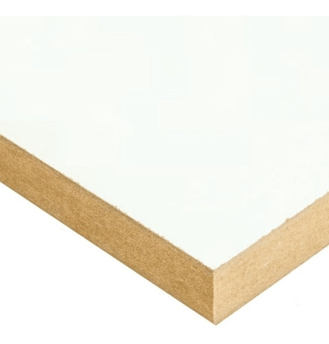 Melamina Blanca 2 Caras Mdf 18 Mm 183x244 Mm Láminas