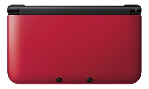 Nintendo 3DS XL Standard cor  vermelho e preto
