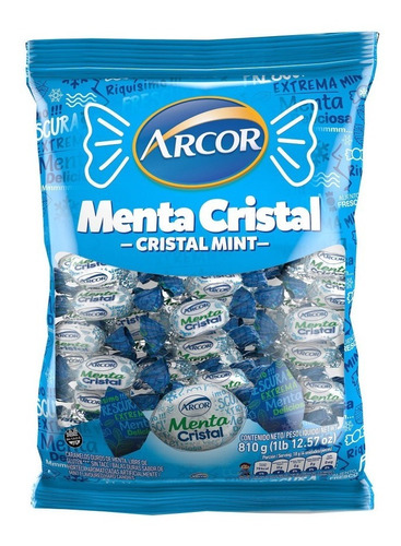 Menta Cristal 810g Go Market Mayorista