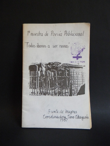 1era Muestra Poesía Poblacional 1987 Frente De Mujeres