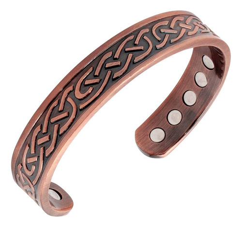 Pulsera Cobre Brazalete Magnético Para Artritis Para Hombres