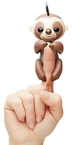 Wowwee Fingerlings Baby Sloth Kingsley Brown Interactive Bab