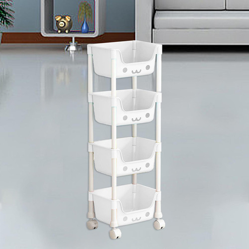 Carrito De Almacenamiento De 4 Niveles, Carrito Con Estilo B