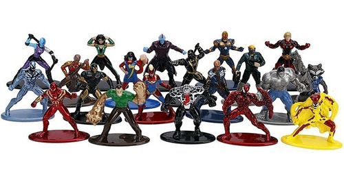 Imagen 2 de 3 de Nano Metalfigs Colección 20 Figuras Diecast Nuevo En Caja