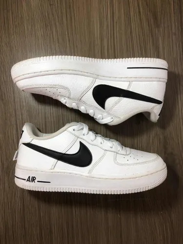 Nike Air Force 1 Lv8 Gs White Black Parcelamento sem juros
