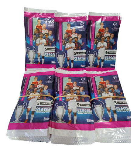 10 Envelopes Topps Uefa Champions League 2023-2024