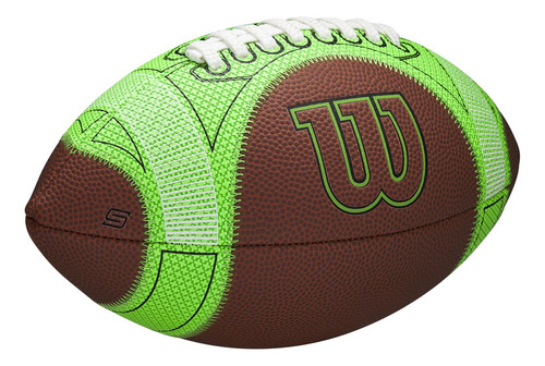Wilson Gst Speedskin Hylite Football - Café/verde, Talla Juv