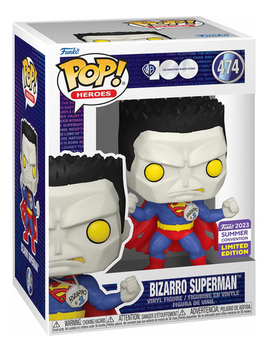 Funko Pop Dc Comics - Superman Bizarro  Exclusivo Sdcc 2023*