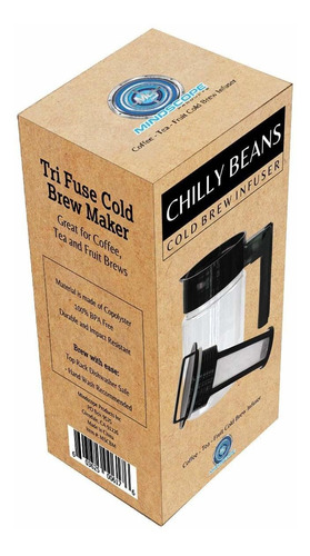Mindscope Chilly Beans Trifuse Cold Brew Coffee Tea And