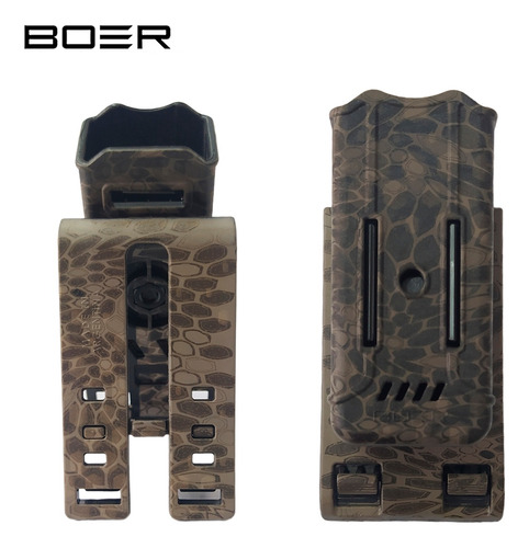 Imagen 6 de 10 de Funda Pistolera Táctica Porta Cargador Simple Porta Esposas