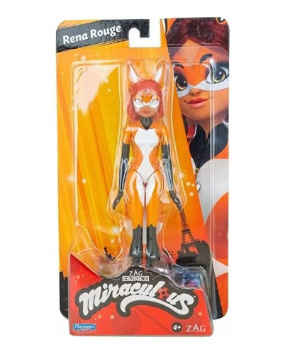 Muñeca Miraculous Figura Básica Rena Rouge 13cm 50450 Srj