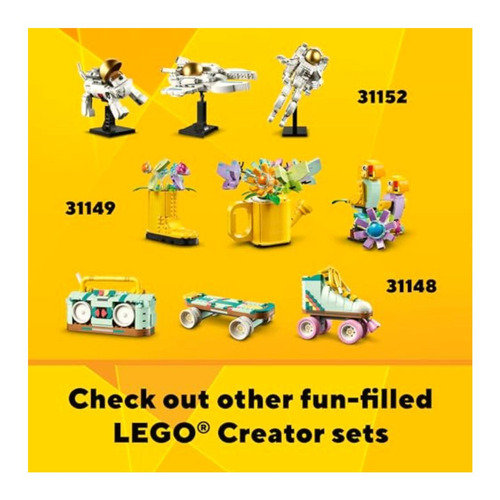 Lego 31147 Creator 3en1 Cámara Retro Juguete Convertible En