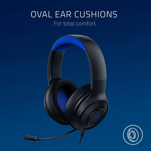 Auriculares gamer Razer Kraken X console con luz LED