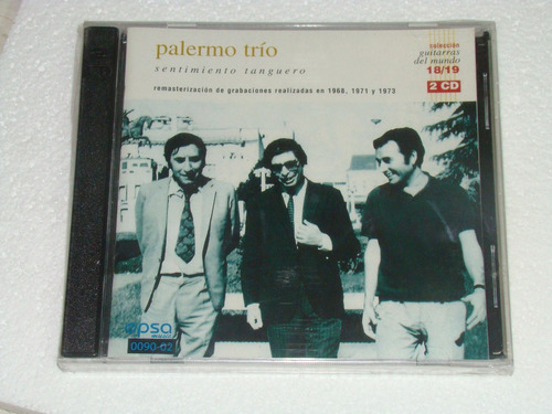 Palermo Trio Sentimiento Tanguero Doble Cd Nuevo / Kktus
