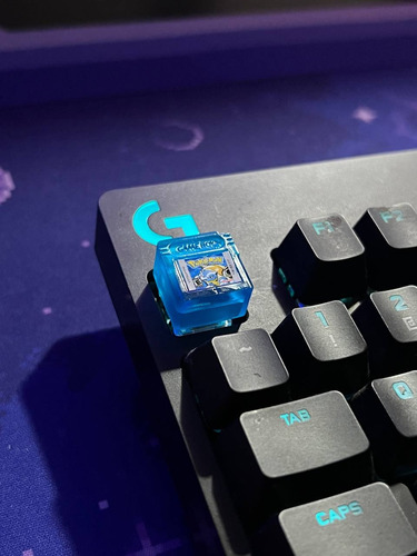 Keycap Gameboy Pokemon Blue