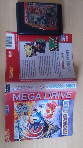 Sonic Spinball Mega Drive - Original