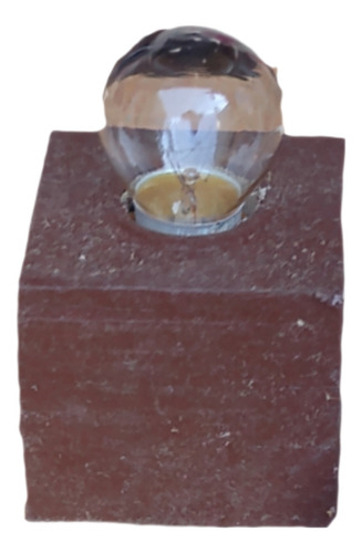 Velador. De. Madera. 220. V Marrón Oscuro